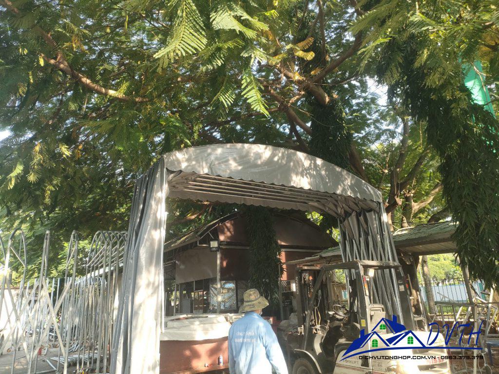 Nhà bạt vòm xếp